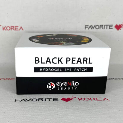 Гидрогелевые патчи для глаз с черным жемчугом EYENLIP Black Pearl Hydrogel Eye Patch