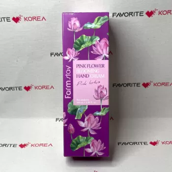 Крем для рук с экстрактом лотоса Pink Flower Blooming Hand Cream Pink Lotus 100 ml