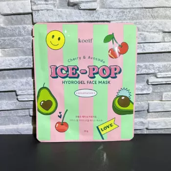 Petitfee & Koelf Cherry & Avocado Ice-Pop Hydrogel Face Mask