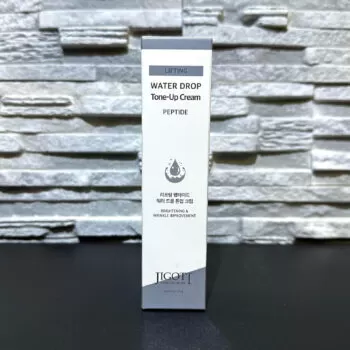 Крем для лица увлажняющий с пептидами Jigott Lifting Peptide Water Drop Tone Up Cream